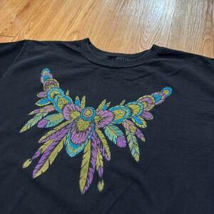 Vintage 90s‎ Native American Dream Catcher Men's Shirt Multicolor Size XL